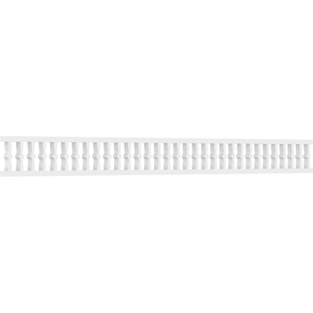 Ekena Millwork El Dorado Architectural Grade PVC Running Trim, 4"H x 5/8"P x 48"L RUNP04X0625X48ELD